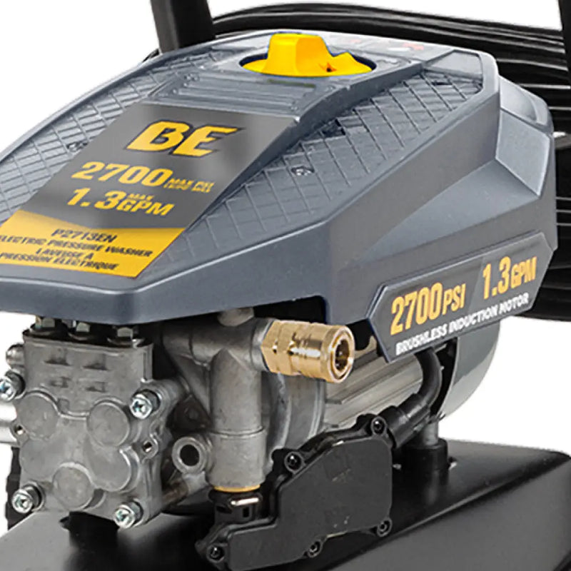2,700 PSI 1.3 GPM Electric Pressure Washer with AR Axial Pump - P2713EN BE Power Equipment