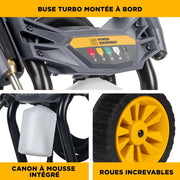 2,700 PSI 1.3 GPM Electric Pressure Washer with AR Axial Pump - P2713EN BE Power Equipment