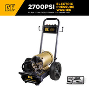 2,700 PSI 3.5 GPM 7.5 HP Electric Pressure Washer with Baldor Motor and CP Triplex Pump - B2775E3AHE BE Power Equipment