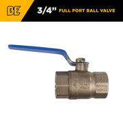 3/4" Full Port Ball Valve BE Power Equipment