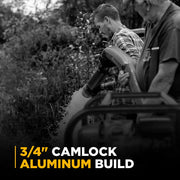3/4" Type DC Aluminum Camlock BE Power Equipment