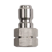 3/8" FNPT 6,000PSI Quick Connect Stainless Steel Fitting BE Power Equipment