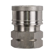 3/8" FNPT Fitting – Stainless Steel Coupler BE Power Equipment