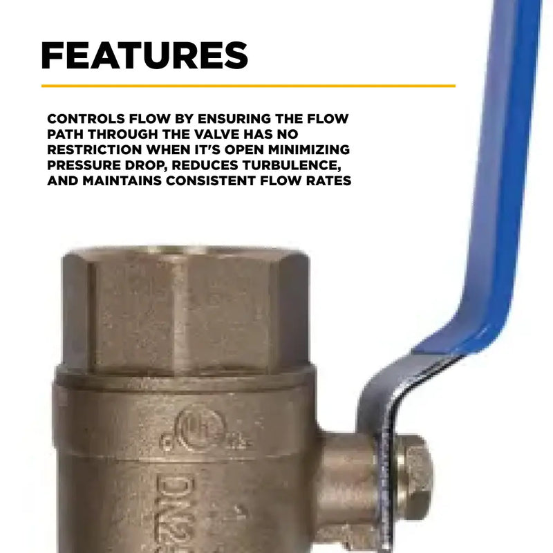 3/8" Full Port Ball Valve BE Power Equipment