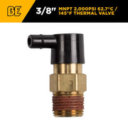 3/8" MNPT 2,000PSI 62.7°C / 145°F Thermal Valve BE Power Equipment