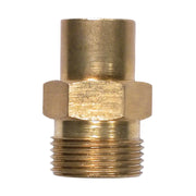 3/8" Male M22 FNPT Adapter Fitting BE Power Equipment