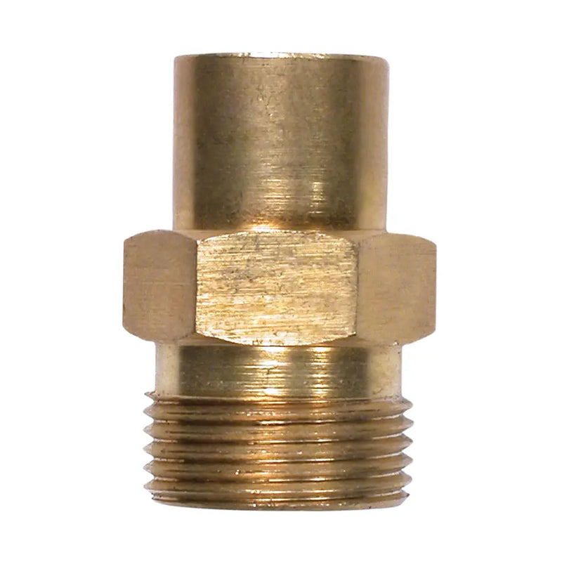 3/8" Male M22 FNPT Adapter Fitting BE Power Equipment