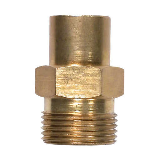 3/8" Male M22 FNPT Adapter Fitting BE Power Equipment