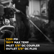 3/8" Quick Connect Ball Valve Kit BE Power Equipment