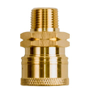 3/8" Quick Connect MNPT Brass Coupler BE Power Equipment