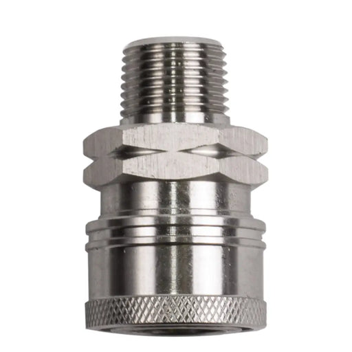 3/8" Quick Connect MNPT Stainless Steel Coupler BE Power Equipment