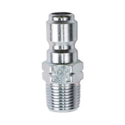 3/8" Quick Connect MNPT Stainless Steel Plug BE Power Equipment
