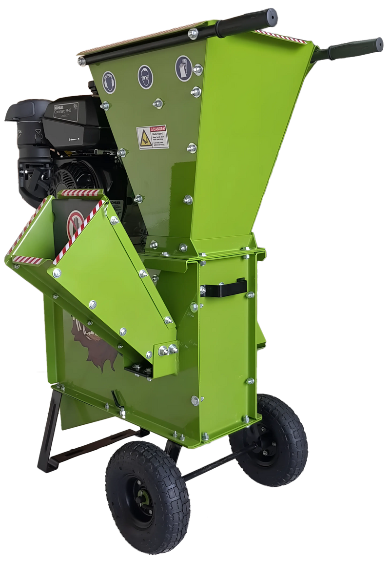 Yardbeast 2050 277cc 9.5HP Kohler CH395 engine 3" Wood Chipper Shredder New Yardbeast