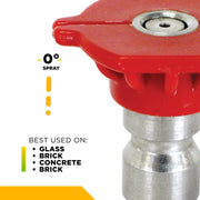3.0 Multi-Function 6-in-1 Pressure Washer Nozzle BE Power Equipment