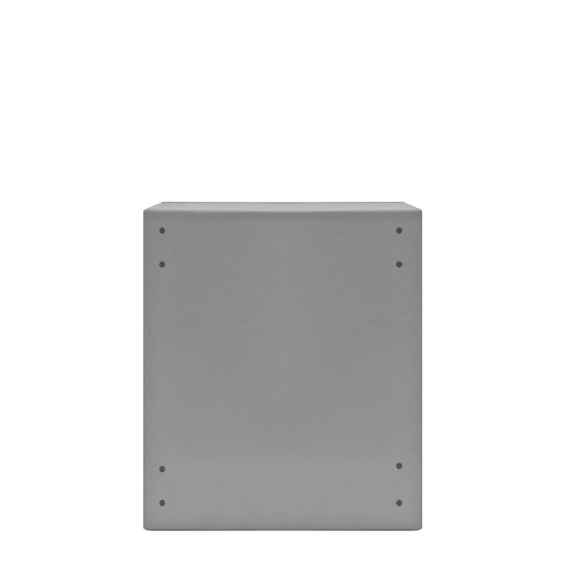 Durham Slide Rack, Heavy Duty Bearing Slides, Holds 5 Large Compartment Boxes, Gray