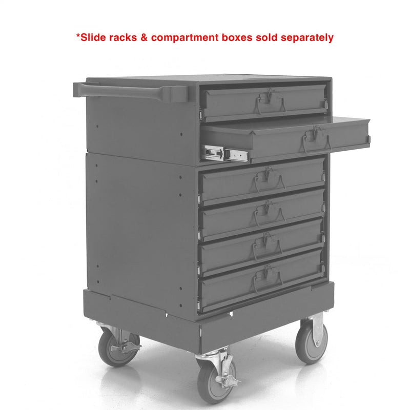 Durham Steel Base For 12″ Open Bins, Assembly Required, Gray