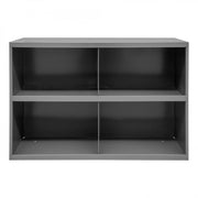 Durham 12" Deep, 4 Opening Bin, Gray