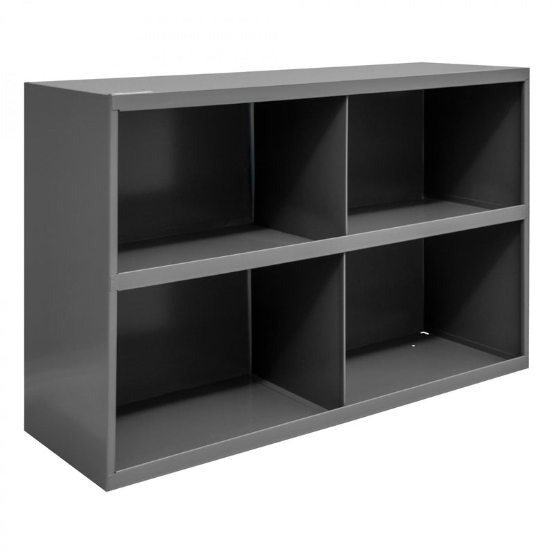Durham 12" Deep, 4 Opening Bin, Gray