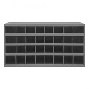 Durham 9" Deep, 32 Opening Bin, Gray