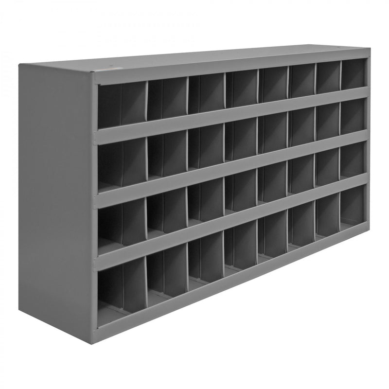 Durham 9" Deep, 32 Opening Bin, Gray