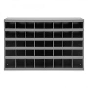 Durham 9" Deep, 40 Opening Bin, Gray