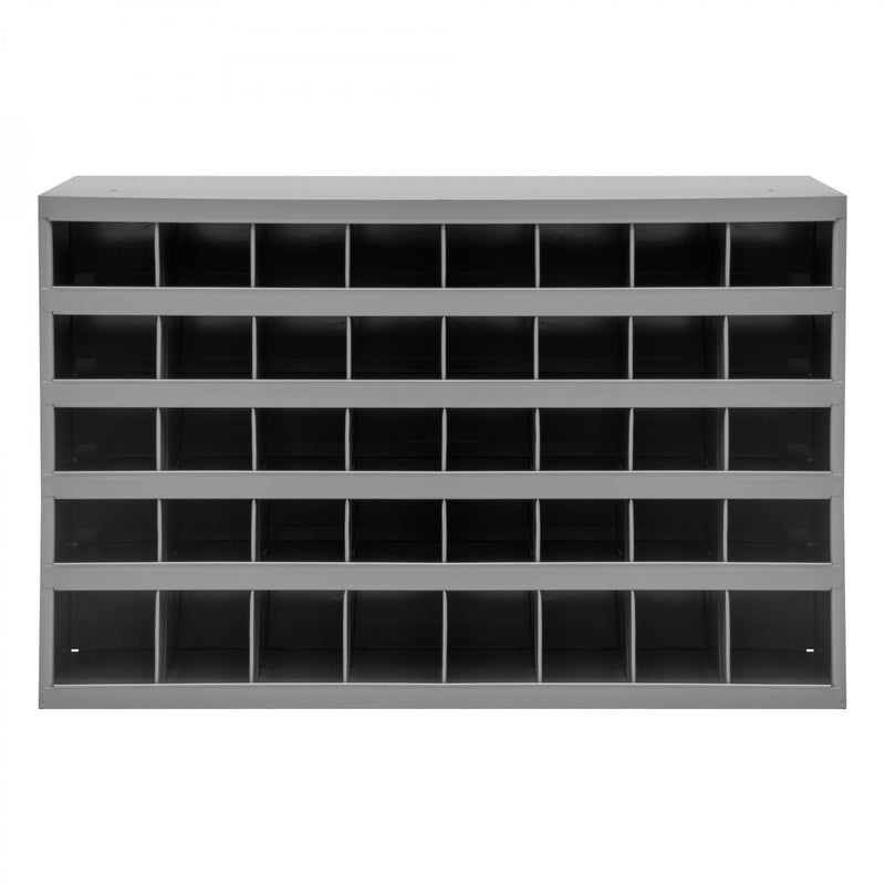 Durham 9" Deep, 40 Opening Bin, Gray