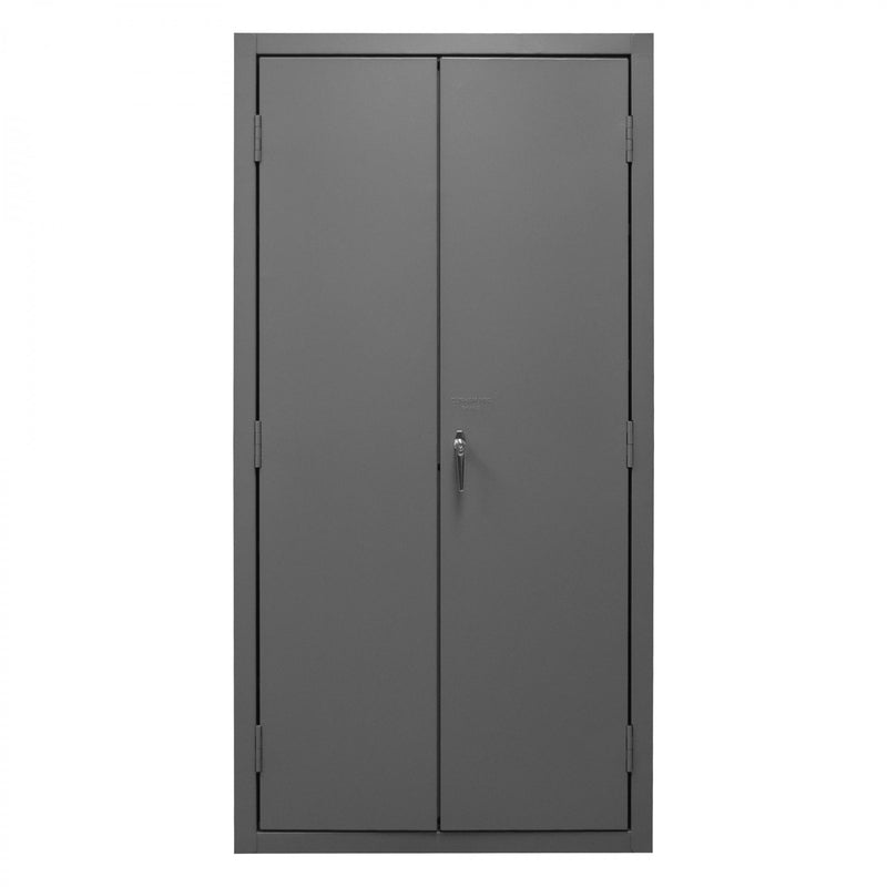 Durham Heavy Duty Cabinet, 14 Gauge, 36 x 24 x 84, 3 Adjustable Shelves, Flush Doors, Lockable
