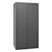 Durham Heavy Duty Cabinet, 14 Gauge, 36 x 24 x 84, 3 Adjustable Shelves, Flush Doors, Lockable