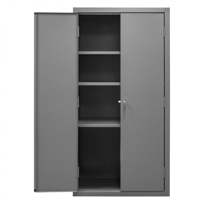 Durham Heavy Duty Cabinet, 14 Gauge, 36 x 24 x 84, 3 Adjustable Shelves, Flush Doors, Lockable