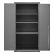 Durham Heavy Duty Cabinet, 14 Gauge, 36 x 24 x 84, 3 Adjustable Shelves, Flush Doors, Lockable