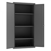 Durham Heavy Duty Cabinet, 14 Gauge, 36 x 24 x 72, 3 Adjustable Shelves, Flush Doors, Lockable