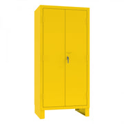 Durham Heavy Duty Spill Control Cabinet With Wardrobe/Broom Storage, Lockable