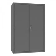 Durham Heavy Duty Cabinet, 14 Gauge, 48 x 24 x 72, 3 Adjustable Shelves, Flush Doors, Lockable