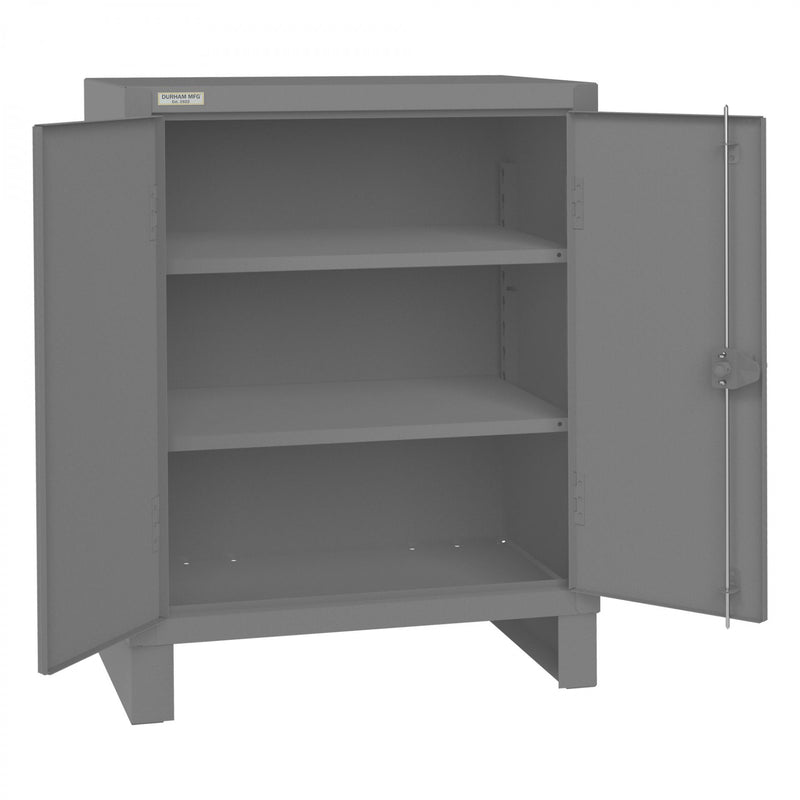 Durham Heavy Duty Cabinet, 14 Gauge, 36 x 24 x 48, 2 Adjustable Shelves