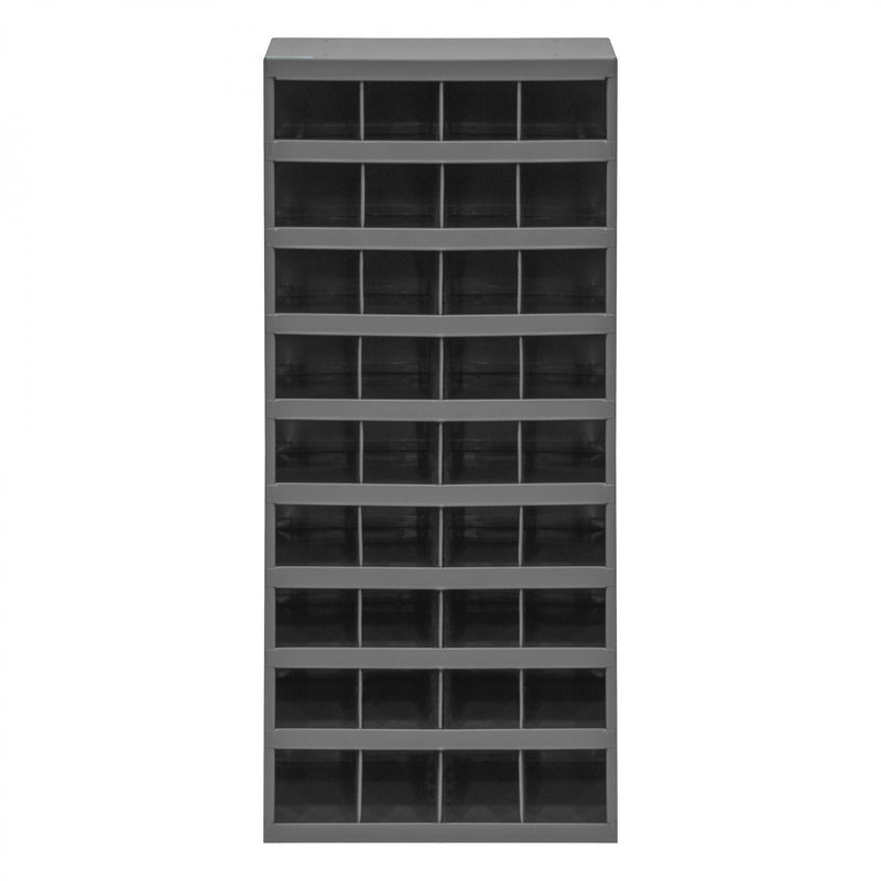 Durham 12" Deep, 36 Opening Bin, Gray