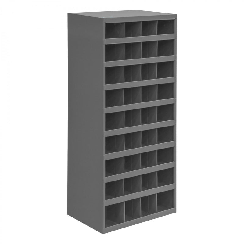 Durham 12" Deep, 36 Opening Bin, Gray