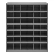 Durham 12" Deep, 42 Opening Bin, Gray