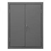 Durham Heavy Duty Cabinet, 14 Gauge, 36 x 18 x 48, 2 Adjustable Shelves, Flush Doors, Lockable