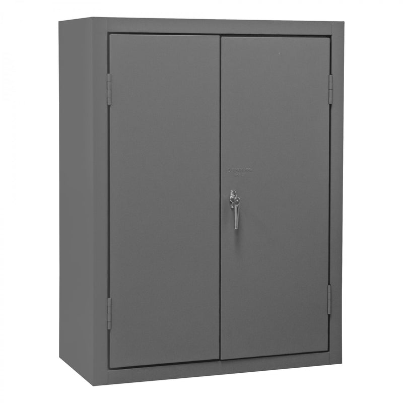 Durham Heavy Duty Cabinet, 14 Gauge, 36 x 18 x 48, 2 Adjustable Shelves, Flush Doors, Lockable