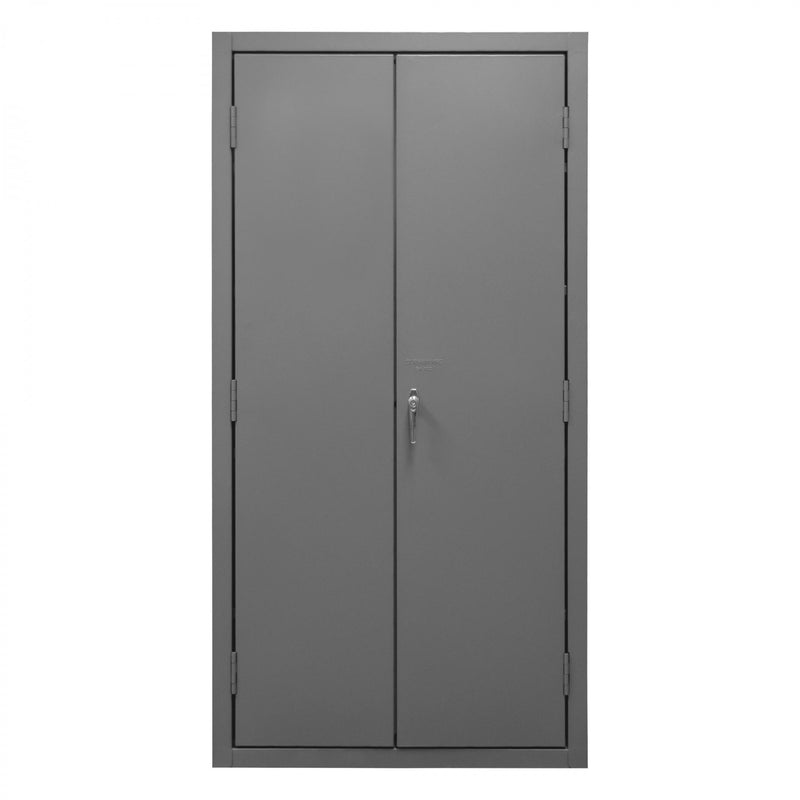 Durham Heavy Duty Cabinet, 14 Gauge, 36 x 18 x 72, 4 Adjustable Shelves, Flush Doors, Lockable