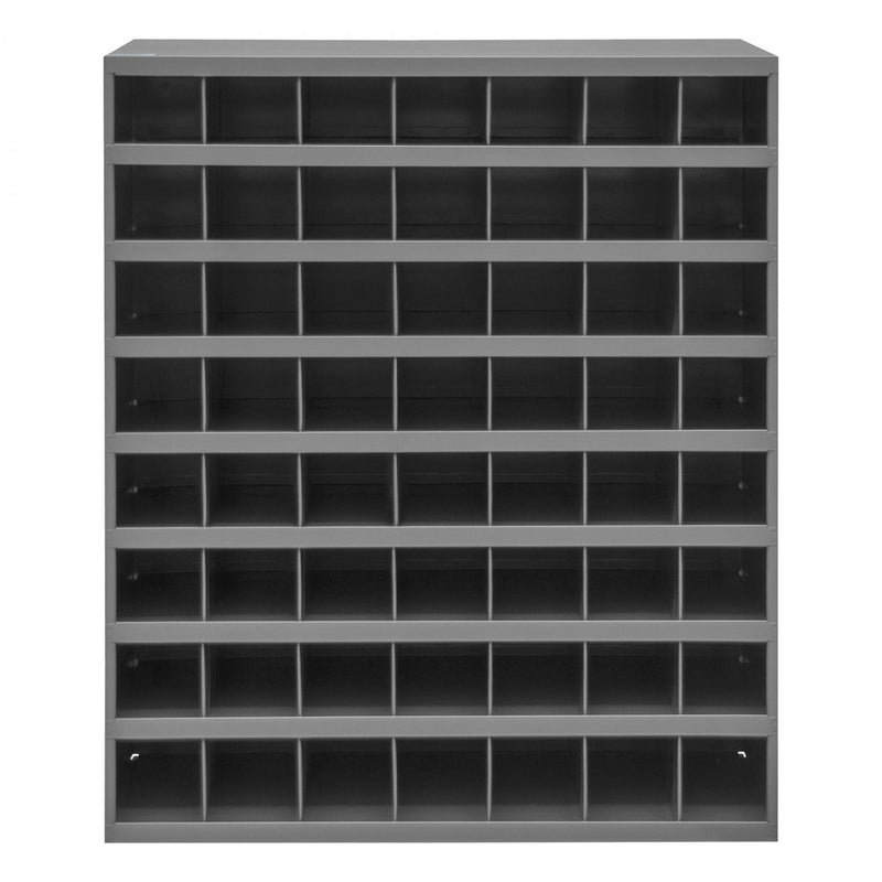 Durham 12" Deep, 56 Opening Bin, Gray
