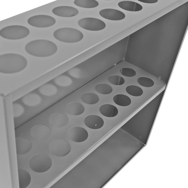 Durham Threaded Rod Rack, 18 Holes, Gray