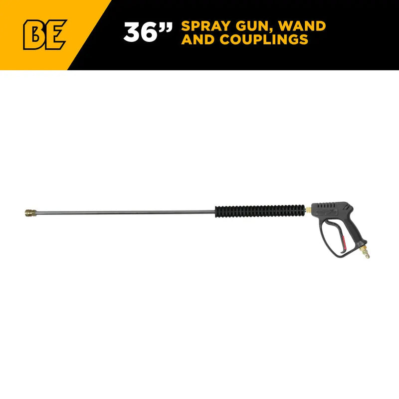 36" Pressure Washer Gun & Wand Assembly BE Power Equipment