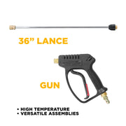 36" Pressure Washer Gun & Wand Assembly BE Power Equipment