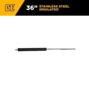 36" Stainless Steel Insulated Wands BE Power Equipment
