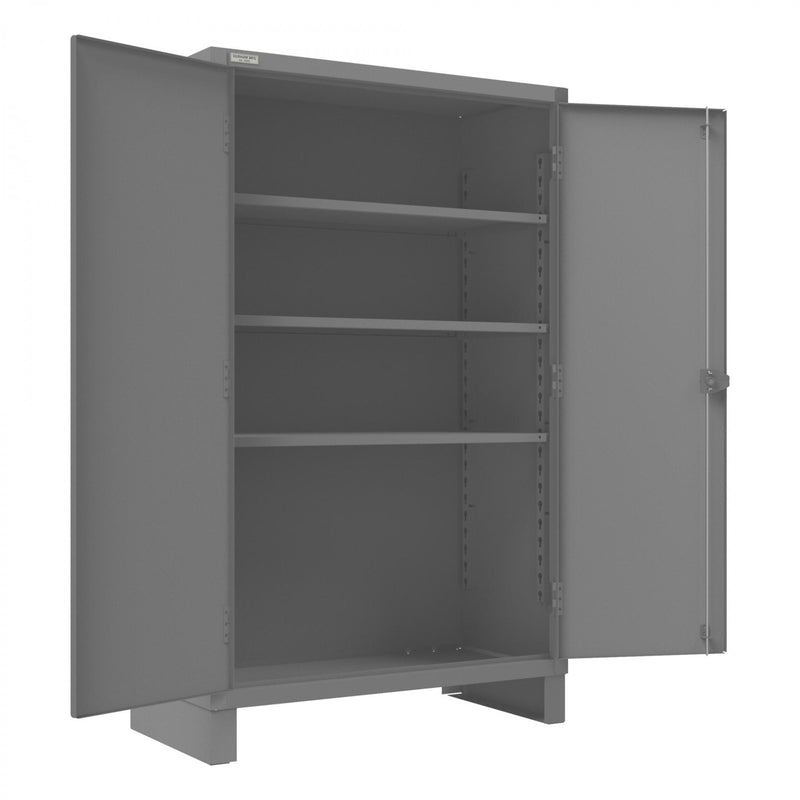 Durham Heavy Duty Cabinet, 14 Gauge, 48 x 24 x 78, 3 Adjustable Shelves