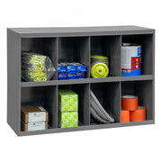 Durham 9" Deep, 8 Opening Bin, Gray