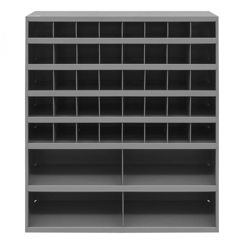 Durham 12" Deep, 44 Opening Bin, Gray