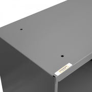 Durham 12" Deep, Tall 104 Opening Bin, Gray