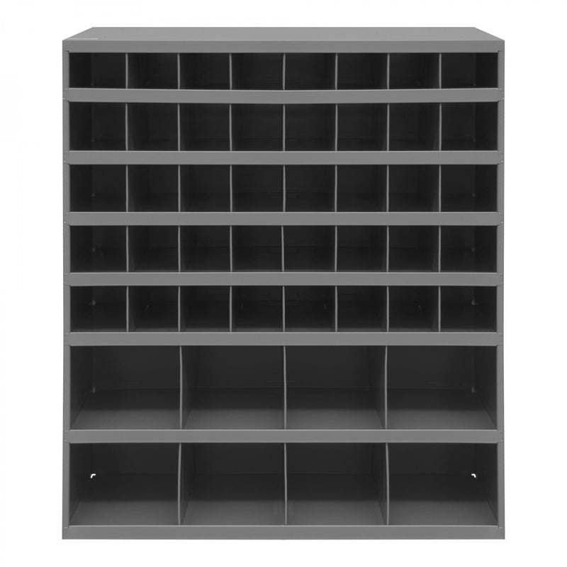 Durham 12" Deep, 48 Opening Bin, Gray